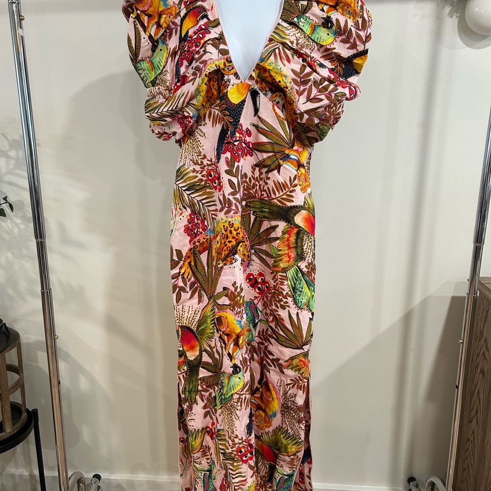 FARM Rio Tropical Print Maxi Dress